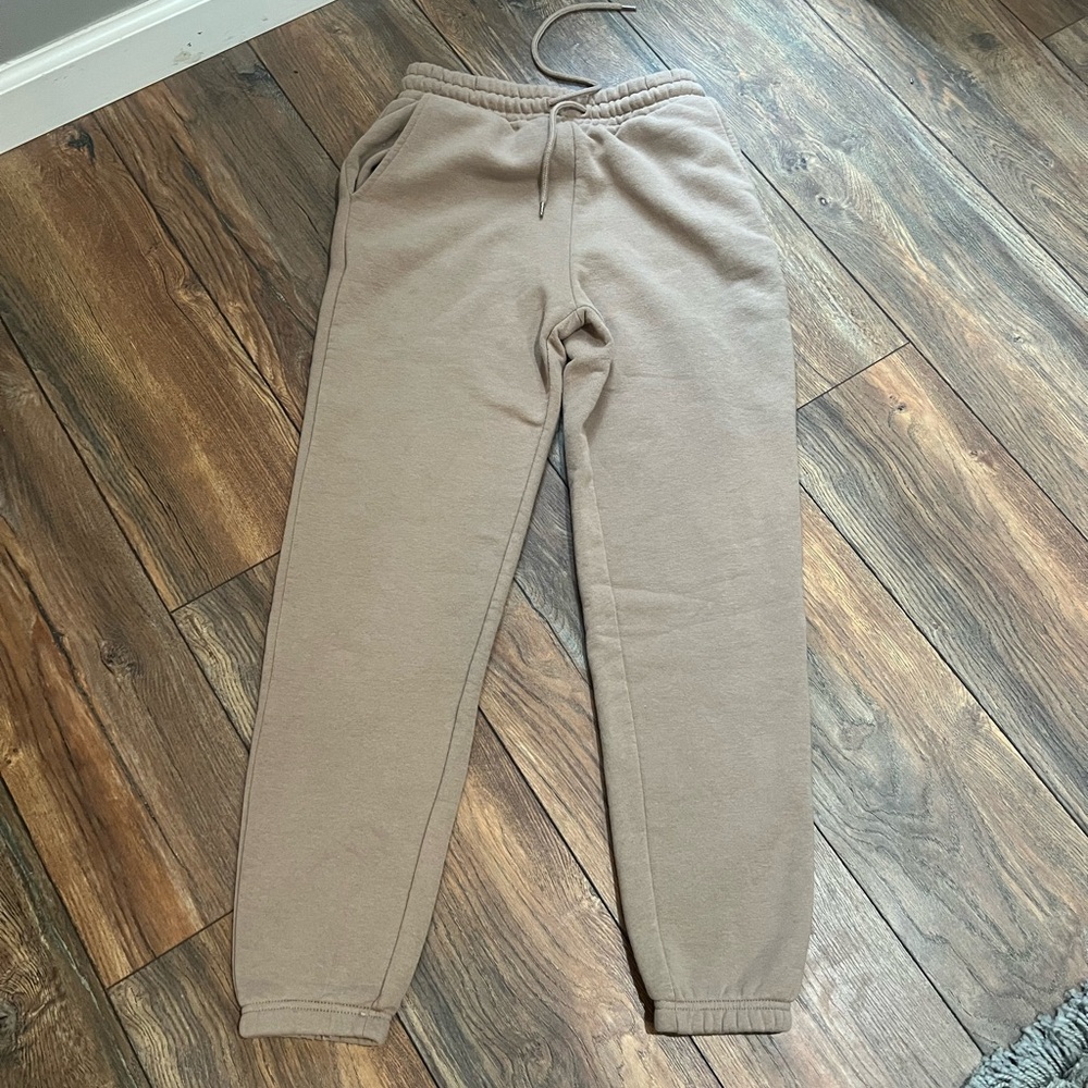 { forever 21 } fleece drawstring joggers, XS